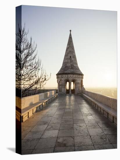 Fisherman's Bastion, Budapest, Hungary, Europe-Ben Pipe-Premier Image Canvas