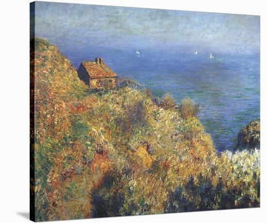 Fisherman’s Lodge at Varengeville-Claude Monet-Stretched Canvas