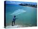 Fisherman with Net, Kupang, Timor, Southeast Asia-Robert Francis-Premier Image Canvas