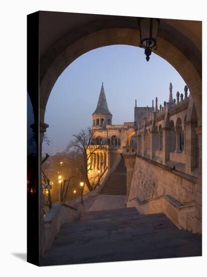 Fishermans Bastion, Castle Hill Area, Budapest, Hungary-Christian Kober-Premier Image Canvas