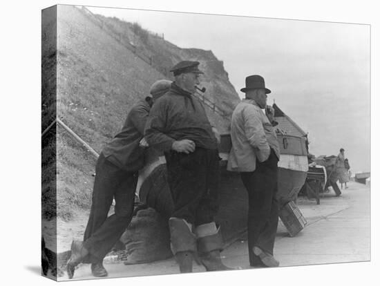 Fishermen at Overstrand-Staniland Pugh-Premier Image Canvas