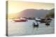 Fishermen in traditional round basket coracle boats on Cham Island, Quang Nam, Vietnam, Indochina,-Alex Robinson-Premier Image Canvas