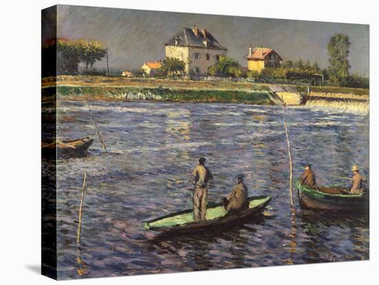 Fishermen on the Seine, 1888-Gustave Caillebotte-Premier Image Canvas