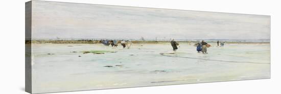 Fisherwomen on the Shore-James Webb-Premier Image Canvas