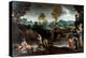 Fishing, 1585-88 Ca (Oil on Canvas)-Annibale Carracci-Premier Image Canvas