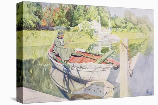 Fishing, 1909-Carl Larsson-Premier Image Canvas