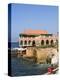 Fishing at the Corniche and Harbour Area, Beirut, Lebanon, Middle East-Christian Kober-Premier Image Canvas