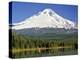 Fishing at Trillium Lake-Steve Terrill-Premier Image Canvas