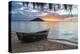 Fishing Boat at Sunset at Cape Malcear, Lake Malawi, Malawi, Africa-Michael Runkel-Premier Image Canvas