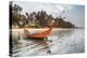 Fishing Boat on Maungmagan Beach, Dawei, Tanintharyi Region, Myanmar (Burma), Asia-Matthew Williams-Ellis-Premier Image Canvas