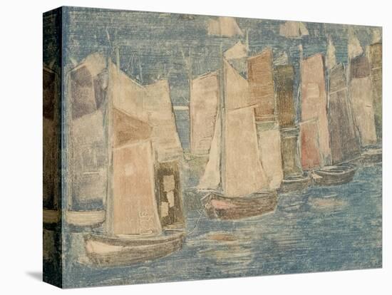 Fishing Boats, C.1900-02-Maurice Brazil Prendergast-Premier Image Canvas