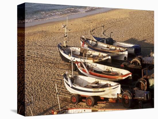 Fishing Boats, Cromer, Norfolk, England, United Kingdom-Charcrit Boonsom-Premier Image Canvas