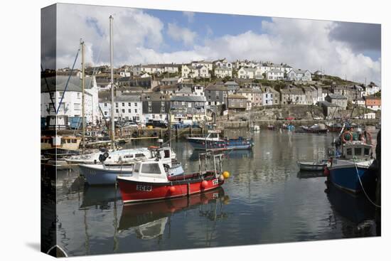 Fishing Boats in Fishing Harbour, Mevagissey, Cornwall, England, United Kingdom, Europe-Stuart Black-Premier Image Canvas