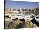 Fishing Boats in the Fishing Harbour, Tyre (Sour), the South, Lebanon, Middle East-Gavin Hellier-Premier Image Canvas