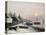 Fishing Boats in the Winter Sunlight-Anders Andersen-Lundby-Premier Image Canvas