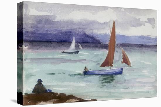 Fishing Boats - Iona-Francis Campbell Boileau Cadell-Premier Image Canvas