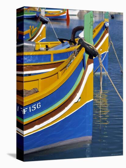 Fishing Boats, Marsaxlokk, Malta-Rex Butcher-Premier Image Canvas