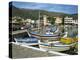 Fishing Boats Moored in the Harbour at Elounda, Near Agios Nikolas, Crete, Greece, Europe-Harding Robert-Premier Image Canvas