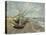 Fishing Boats on the Beach at Saintes-Maries-de-la-Mer, 1888-Vincent van Gogh-Premier Image Canvas