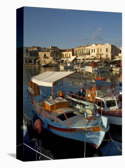 Fishing Boats, Rethymnon, Crete, Greek Islands, Greece, Mediterranean-Adam Tall-Premier Image Canvas