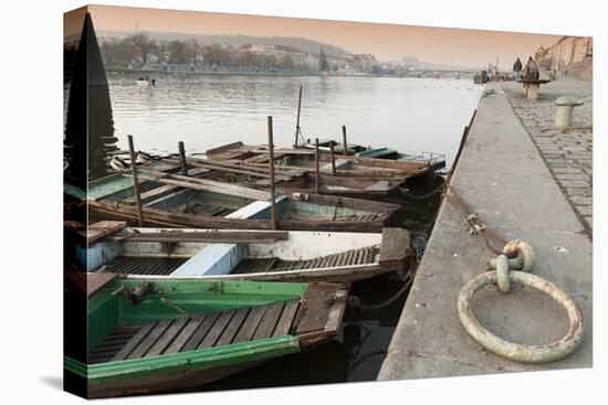 Fishing Boats-Richard Nebesky-Premier Image Canvas