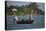 Fishing from boat on Thu Bon River, Hoi An, Vietnam-David Wall-Premier Image Canvas