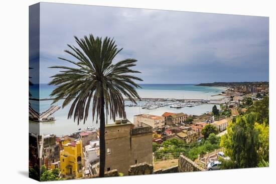 Fishing Harbour in the Fishing Town of Sciacca-Matthew Williams-Ellis-Premier Image Canvas