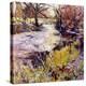 Fishing in Wolfscote dale-Mary Smith-Premier Image Canvas