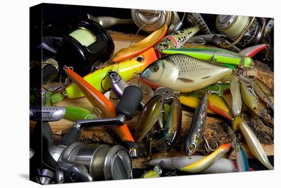 Fishing Lures for Predator-null-Stretched Canvas