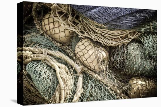 Fishing nets, Burano, Veneto, Italy-Russ Bishop-Premier Image Canvas