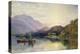 Fishing Party at Loch Achray, with a View of Ben Venue Beyond-Samuel Bough-Premier Image Canvas