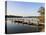 Fishing Pier and Boat Launch in Bayview Park on Bayou Texar in Pensacola, Florida in Early Morning-forestpath-Premier Image Canvas