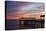 Fishing Pier at Sunset, Jekyll Island, Georgia, USA-Joanne Wells-Premier Image Canvas