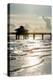 Fishing Pier Fort Myers Beach at Sunset - Florida-Philippe Hugonnard-Premier Image Canvas