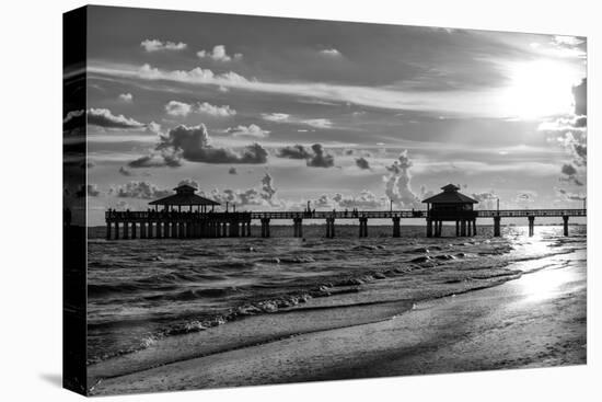 Fishing Pier Fort Myers Beach at Sunset - Florida-Philippe Hugonnard-Premier Image Canvas