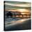 Fishing Pier Fort Myers Beach at Sunset-Philippe Hugonnard-Premier Image Canvas