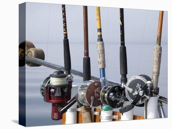 Fishing Poles, Alaska, Usa-Savanah Stewart-Premier Image Canvas