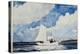 Fishing Schooner, Nassau, C.1898-99-Winslow Homer-Premier Image Canvas