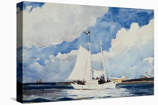 Fishing Schooner, Nassau-Winslow Homer-Premier Image Canvas