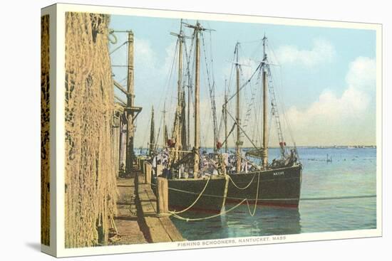 Fishing Schooners, Nantucket, Massachusetts-null-Stretched Canvas