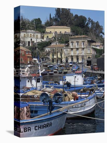 Fishing Village of Santa Maria La Scala, Sicily, Italy, Mediterranean-Sheila Terry-Premier Image Canvas