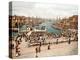 Fisketorget, Bergen, Pub. C.1900-null-Premier Image Canvas