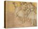 Five Dancers on Stage, C.1906-08-Edgar Degas-Premier Image Canvas