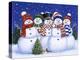 Five Snowmen-William Vanderdasson-Premier Image Canvas