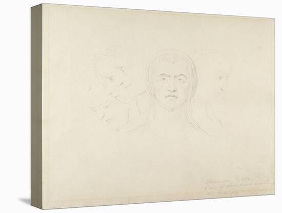 Five Visionary Heads of Women, C.1820-William Blake-Premier Image Canvas