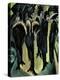 Five Women on the Street-Ernst Ludwig Kirchner-Premier Image Canvas