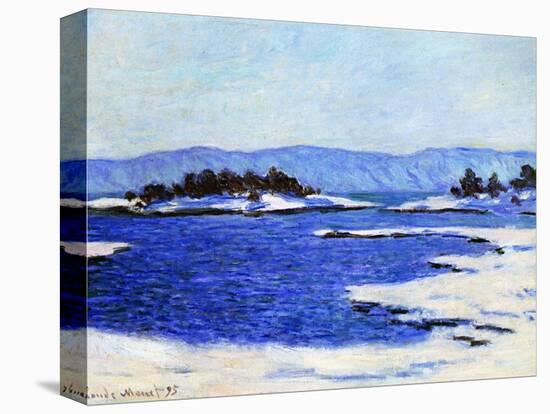 Fjord at Christiania, Norway, 1895-Claude Monet-Premier Image Canvas