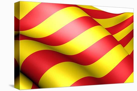 Flag of Catalonia-Yuinai-Stretched Canvas