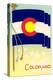 Flag of Colorado-null-Stretched Canvas