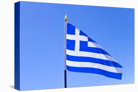 Flag Of Greece-eans-Stretched Canvas